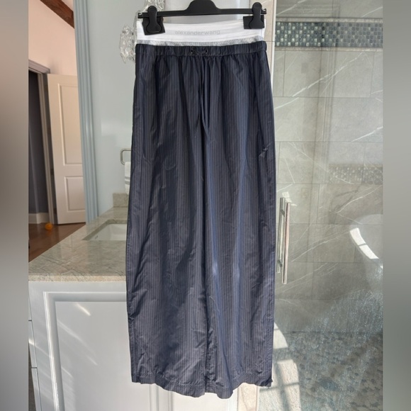 Alexander Wang Baggy Track Pants with Integrated Brief - Picture 8 of 11